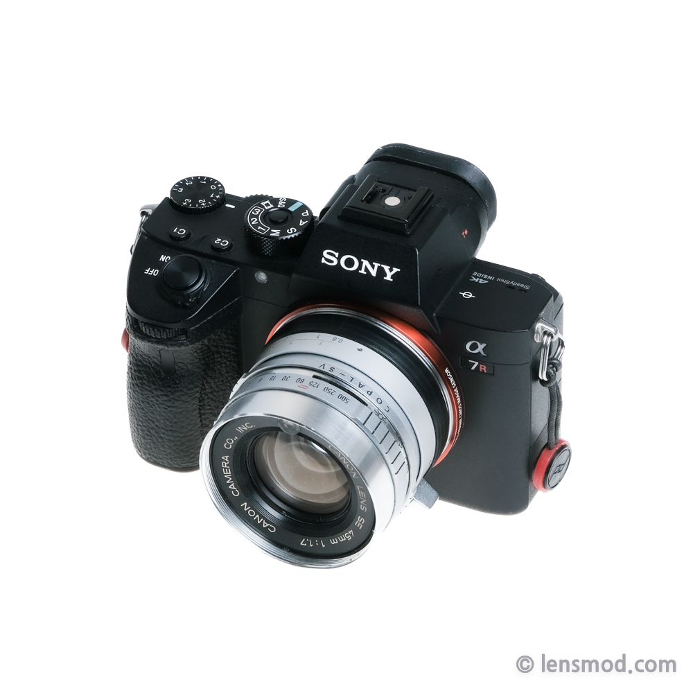 Canon Canonet QL17 45mm F1.7 Modified(Conv'd) Classic Lens for