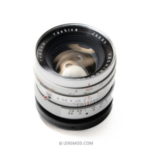 Yashinon DX 45mm f/1.7 Silver Modified to Sony E-Mount