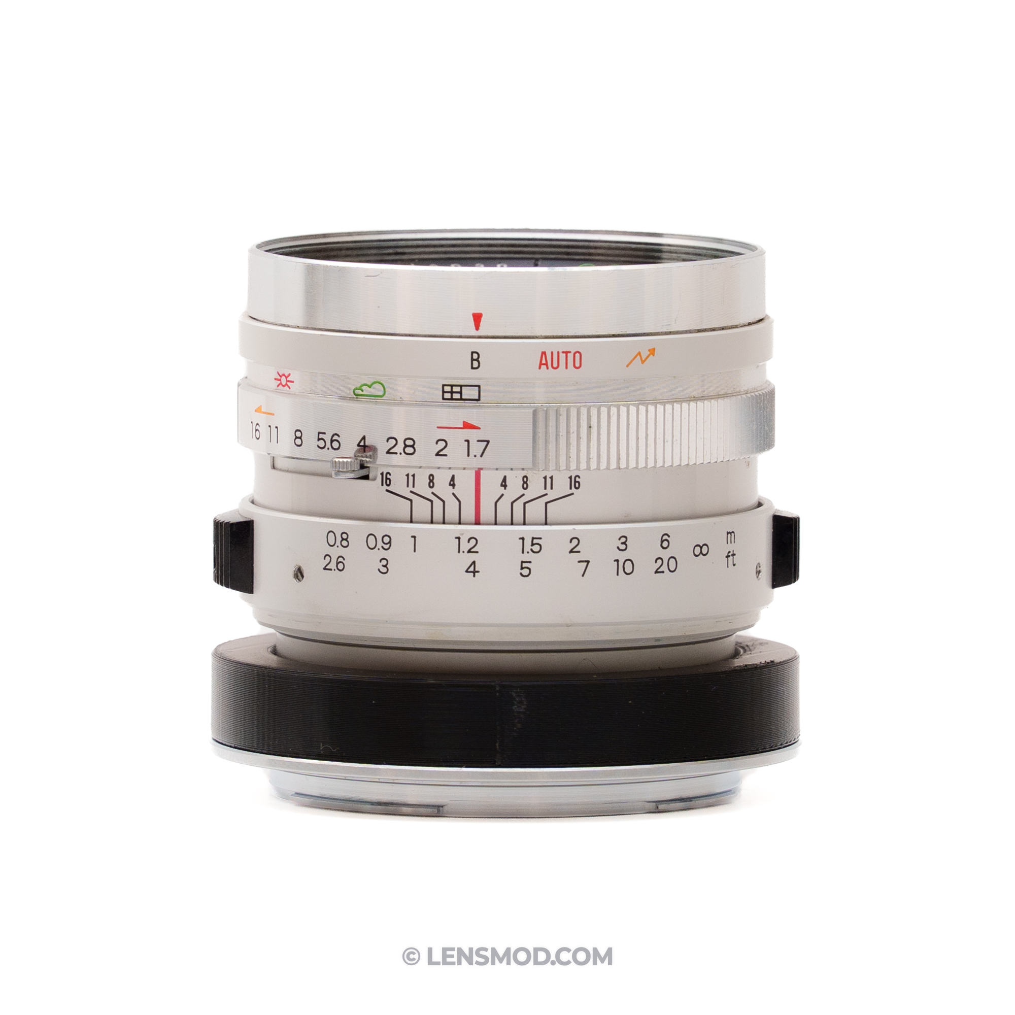 Yashinon DX 45mm f/1.7 Silver Modified to Nikon Z-Mount - Image 9