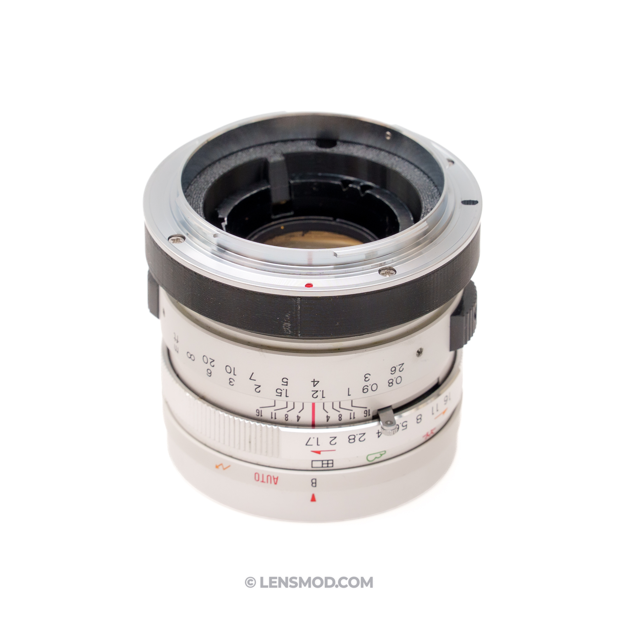 Yashinon DX 45mm f/1.7 Silver Modified to Nikon Z-Mount - Image 11