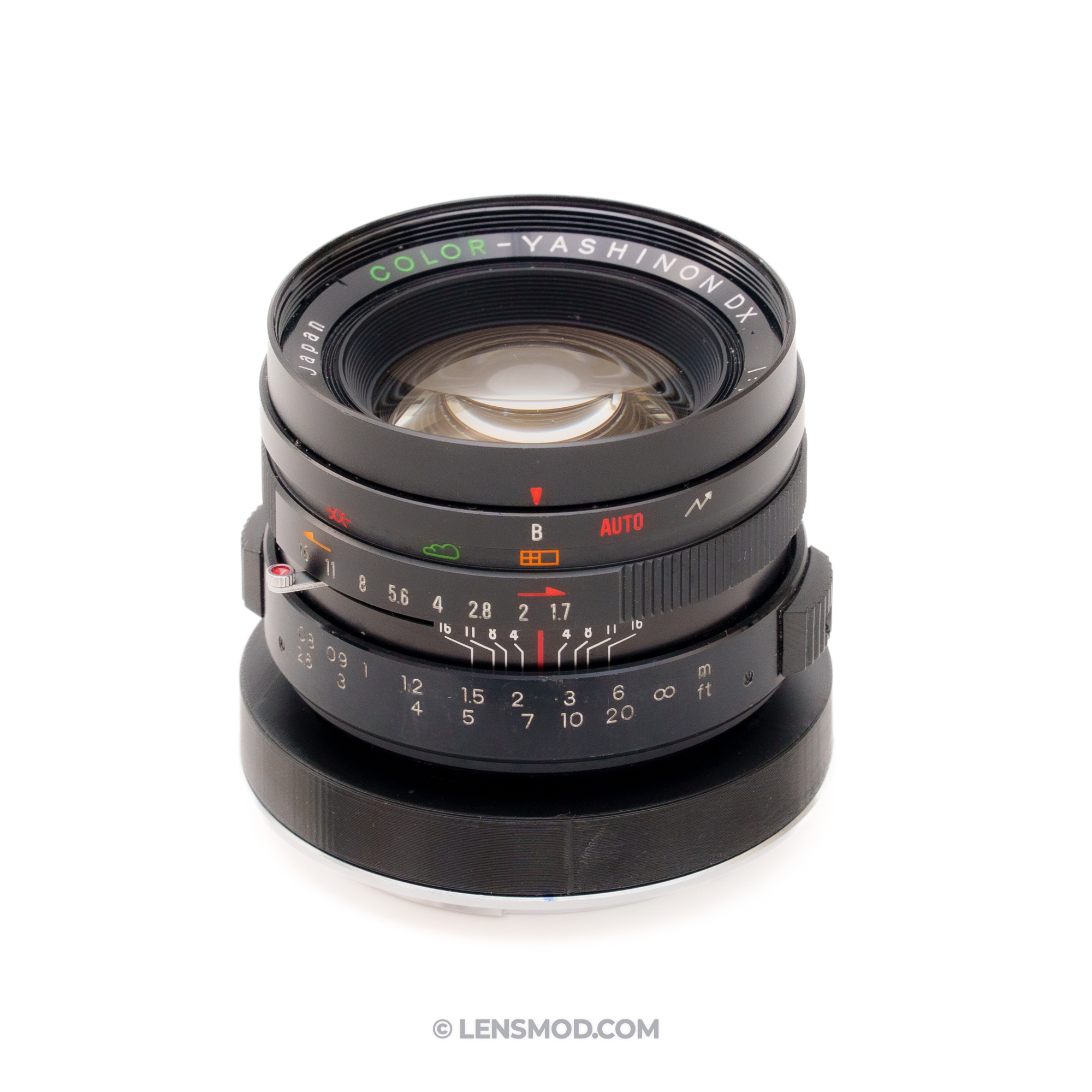 Yashinon DX 45mm f/1.7 Black Modified to Nikon Z-Mount