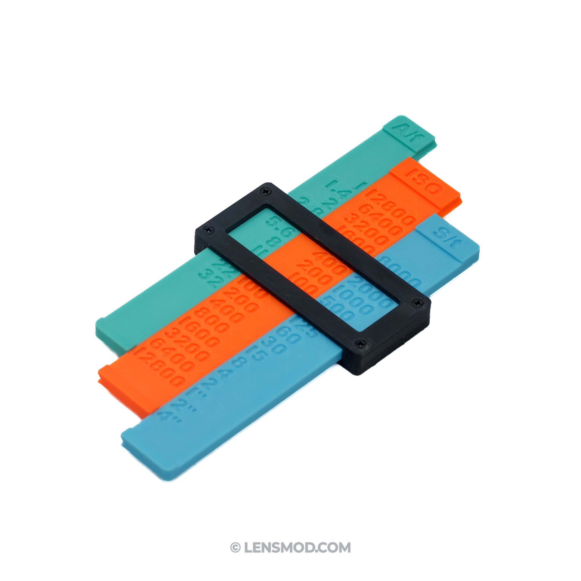 LensMod Manual Exposure Slide Calculator (Flat Design)